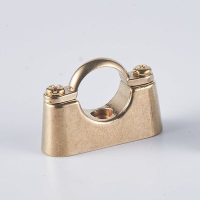 Водяной и хромированный латунный трубный зажим Простая установка 12-159 мм труб